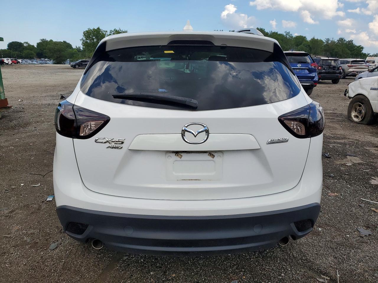 2016 Mazda Cx-5 Gt White vin: JM3KE4DY9G0834626