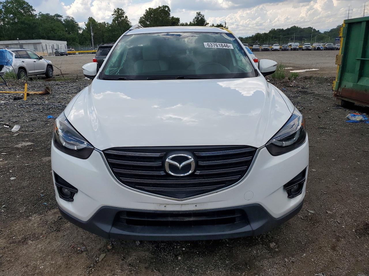 2016 Mazda Cx-5 Gt White vin: JM3KE4DY9G0834626