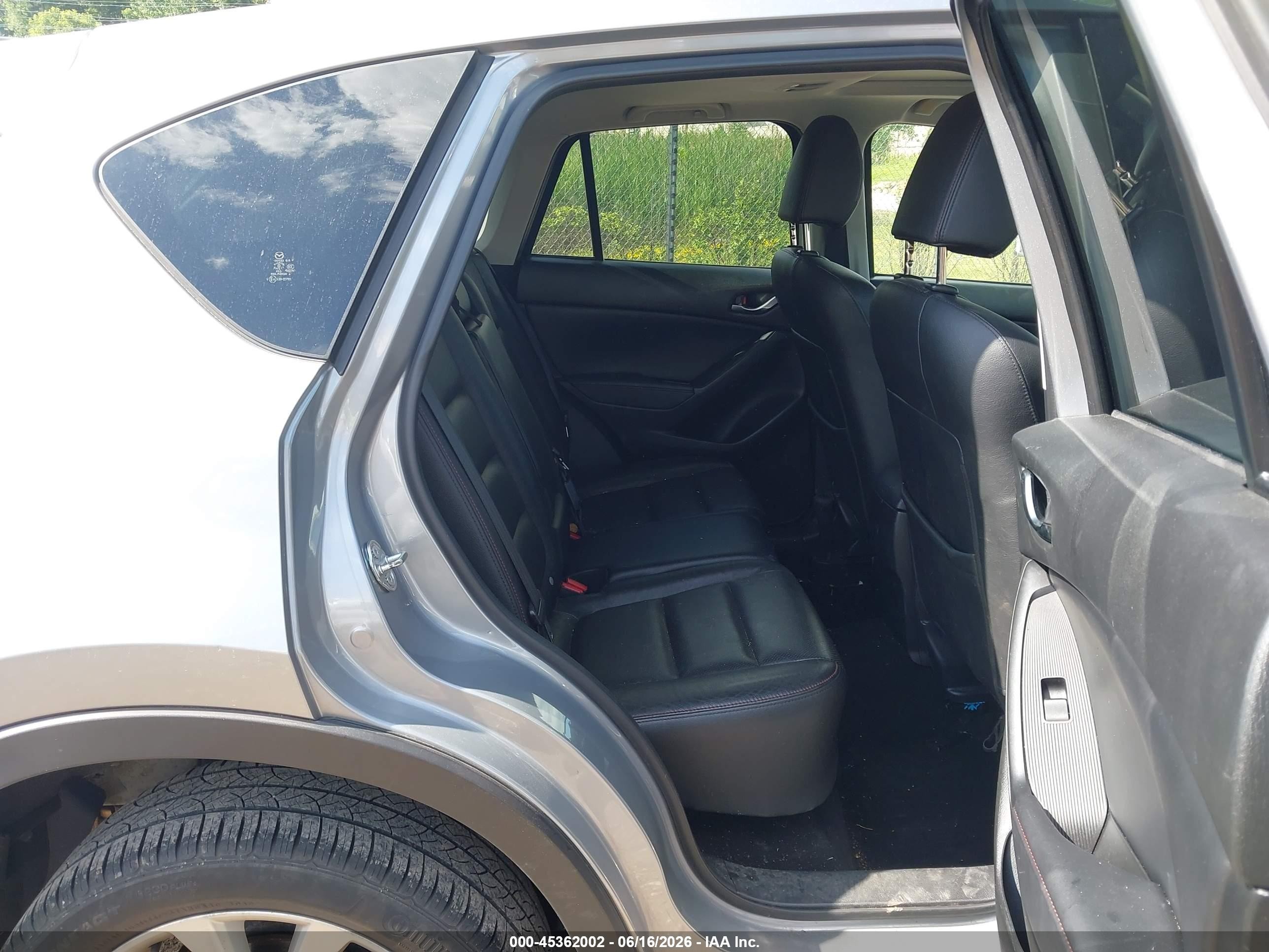 2014 Mazda Cx-5 Grand Touring Silver vin: JM3KE4DYXE0302704