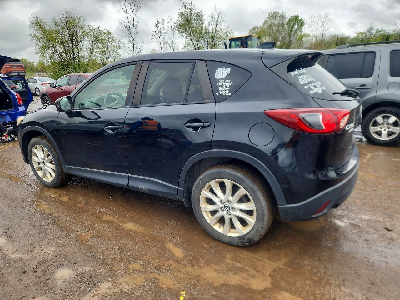 2014 Mazda Cx 5 Black vin: JM3KE4DYXE0340918