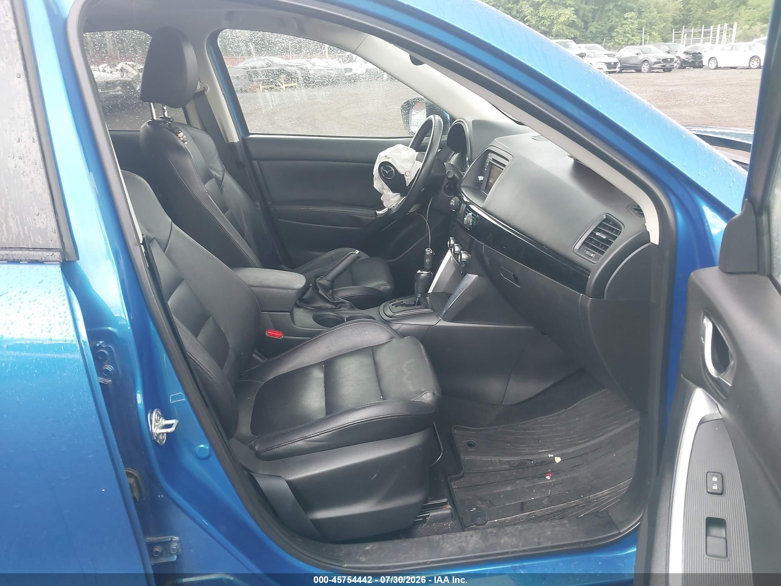 2014 Mazda Cx-5 Grand Touring Dark Blue vin: JM3KE4DYXE0350736