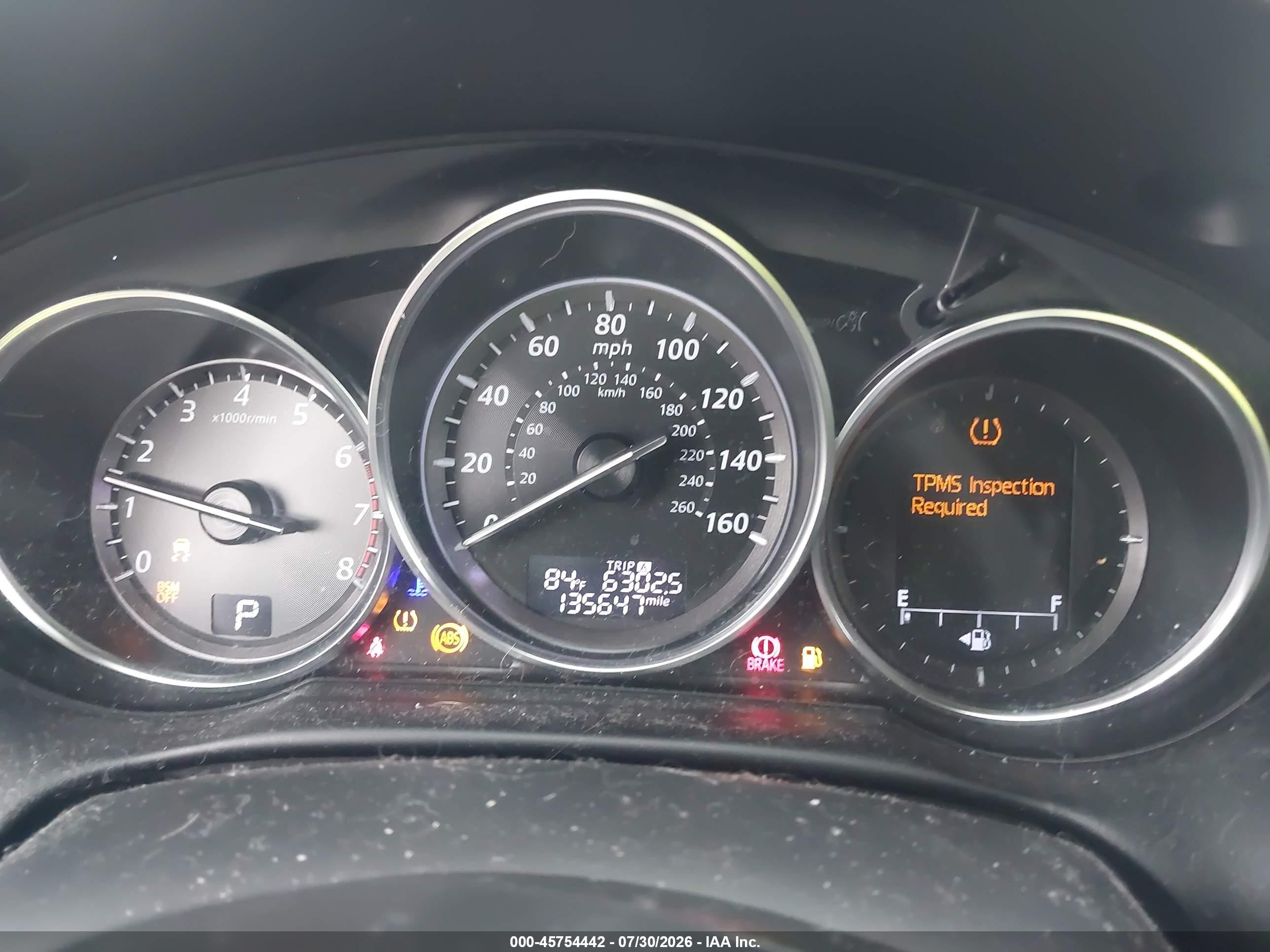 2014 Mazda Cx-5 Grand Touring Dark Blue vin: JM3KE4DYXE0350736