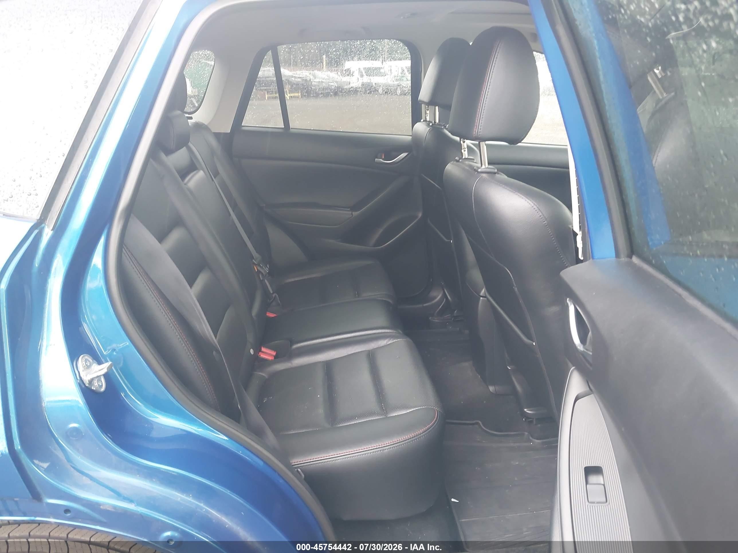 2014 Mazda Cx-5 Grand Touring Dark Blue vin: JM3KE4DYXE0350736