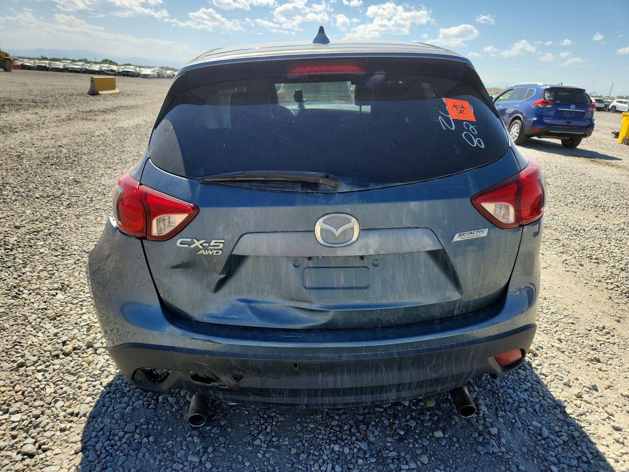2015 Mazda Cx-5 Gt Blue vin: JM3KE4DYXF0449123
