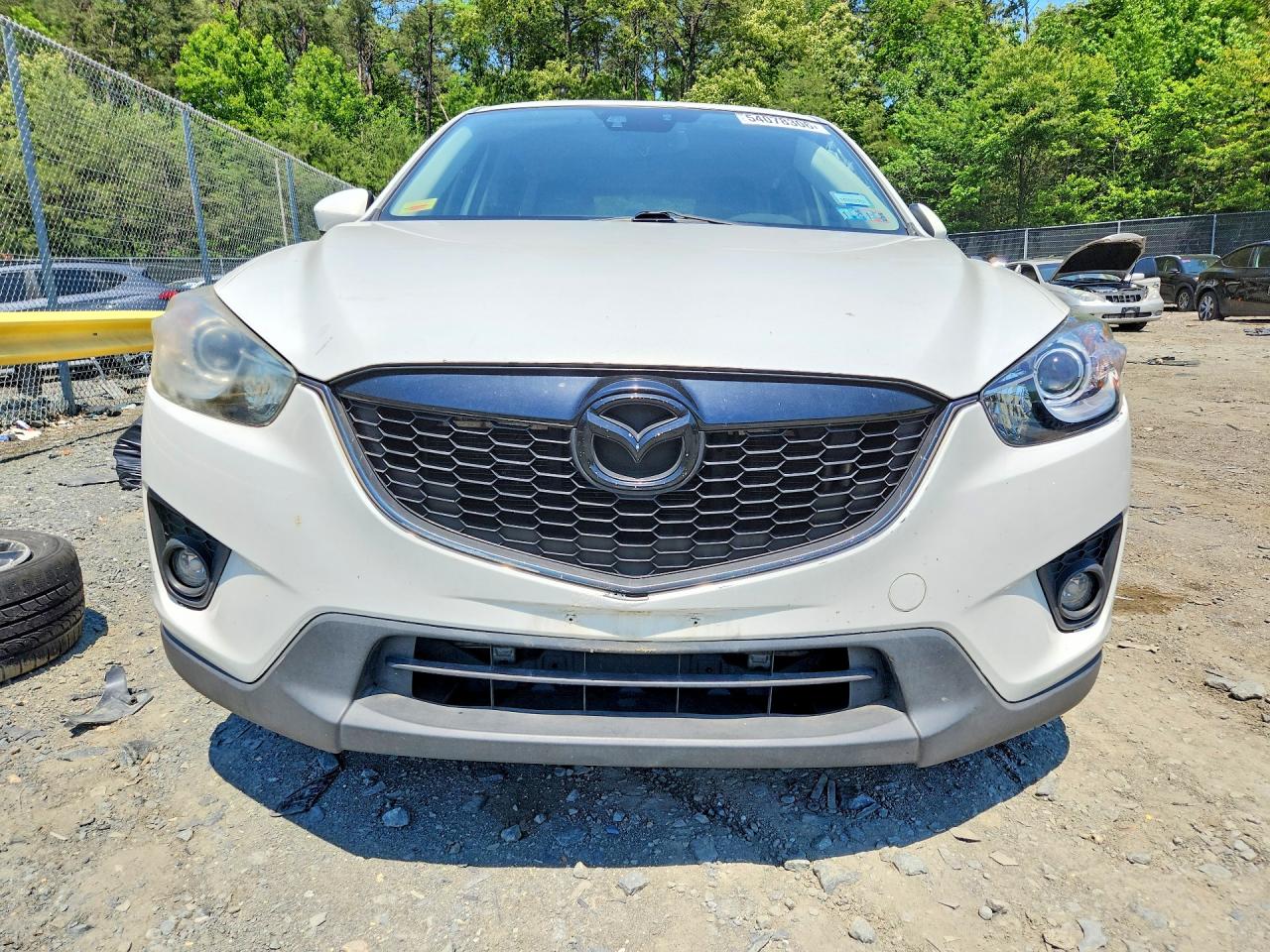 2015 Mazda Cx-5 Gt White vin: JM3KE4DYXF0457366