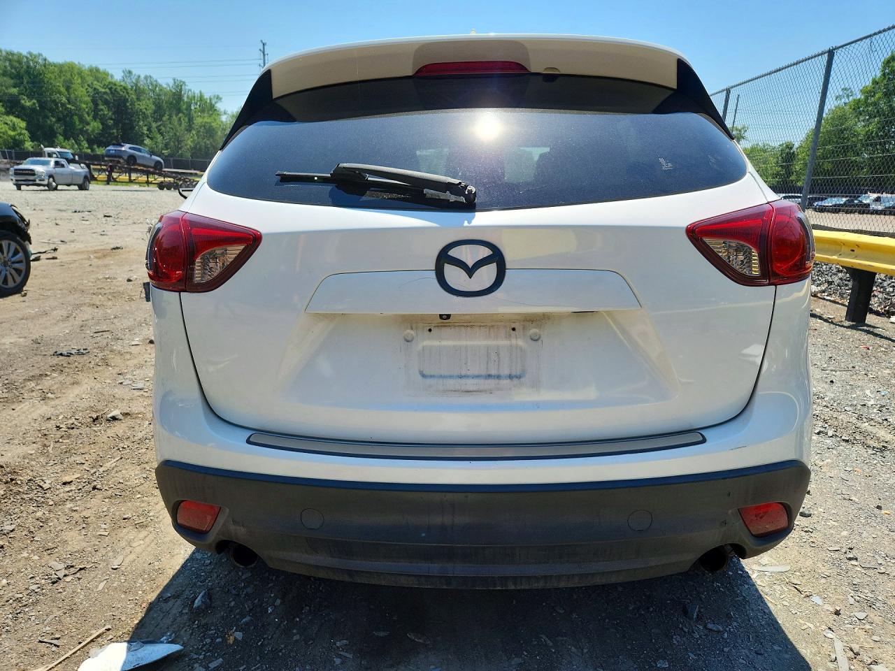 2015 Mazda Cx-5 Gt White vin: JM3KE4DYXF0457366