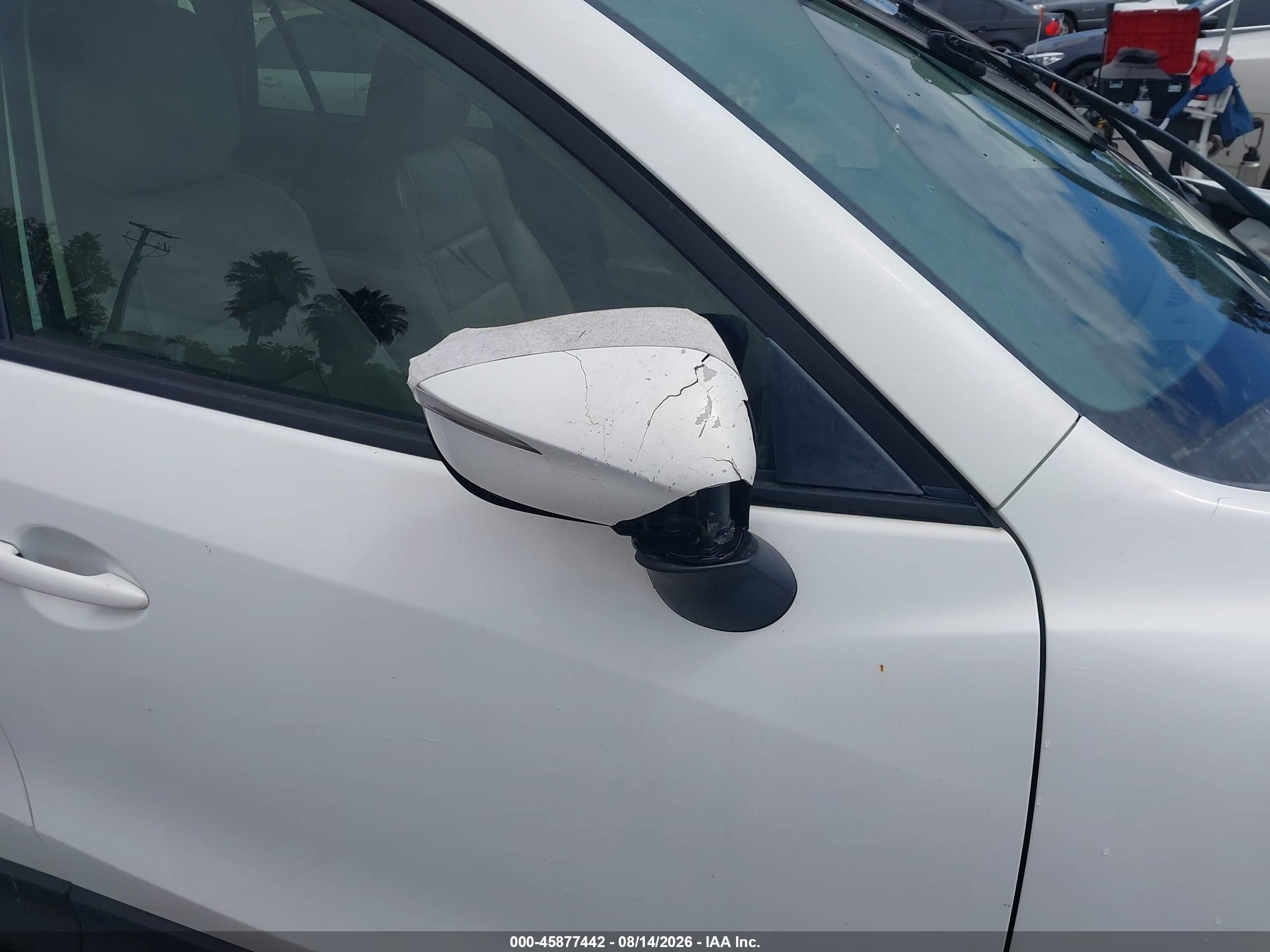 2015 Mazda Cx-5 Grand Touring White vin: JM3KE4DYXF0481330