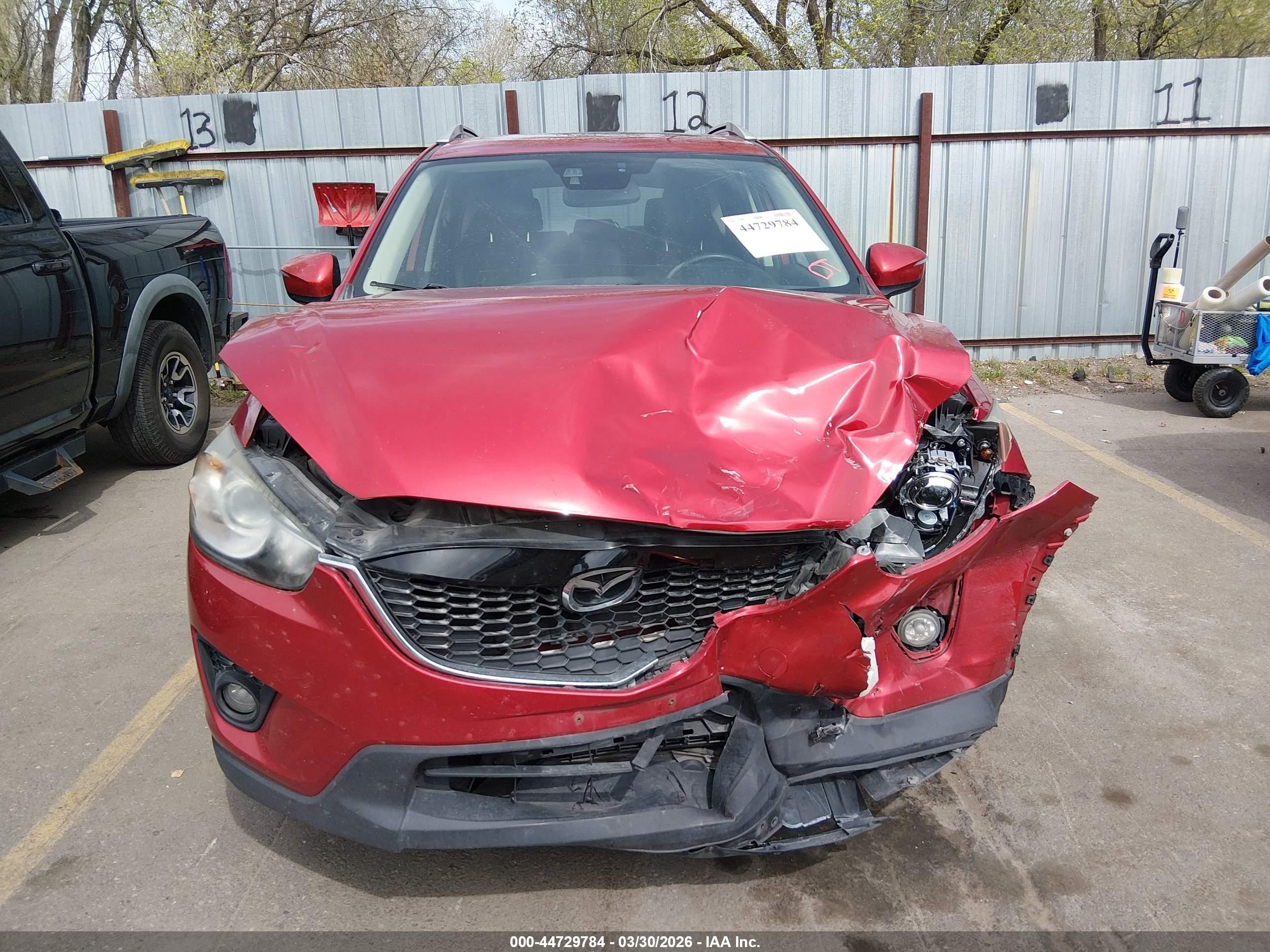 2015 Mazda Cx-5 Grand Touring Red vin: JM3KE4DYXF0483370