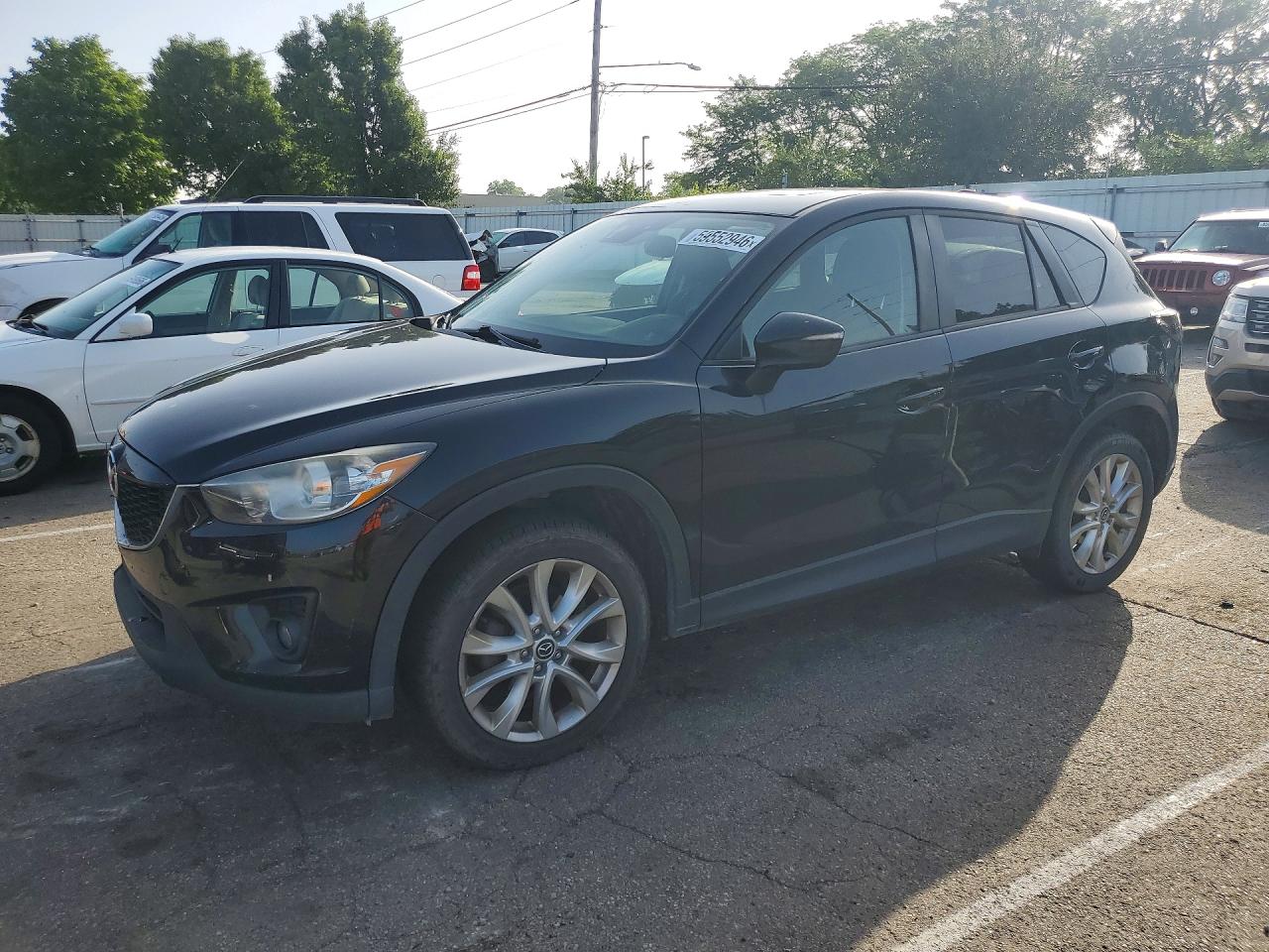 2015 Mazda Cx-5 Gt Black vin: JM3KE4DYXF0494059
