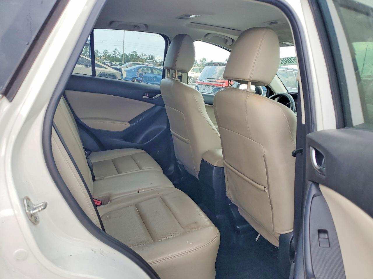 2015 Mazda Cx-5 Gt White vin: JM3KE4DYXF0502645