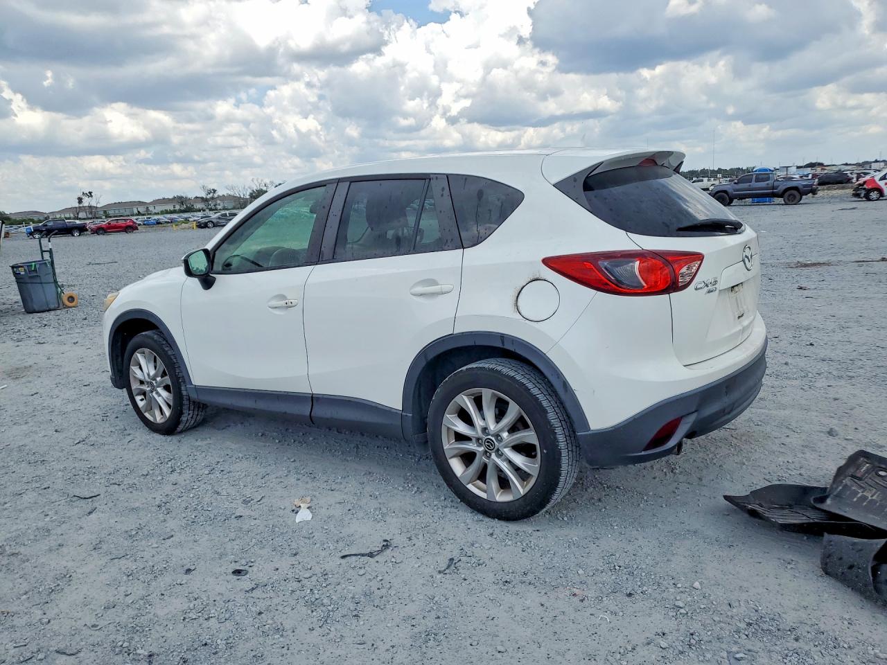 2015 Mazda Cx-5 Gt White vin: JM3KE4DYXF0502645