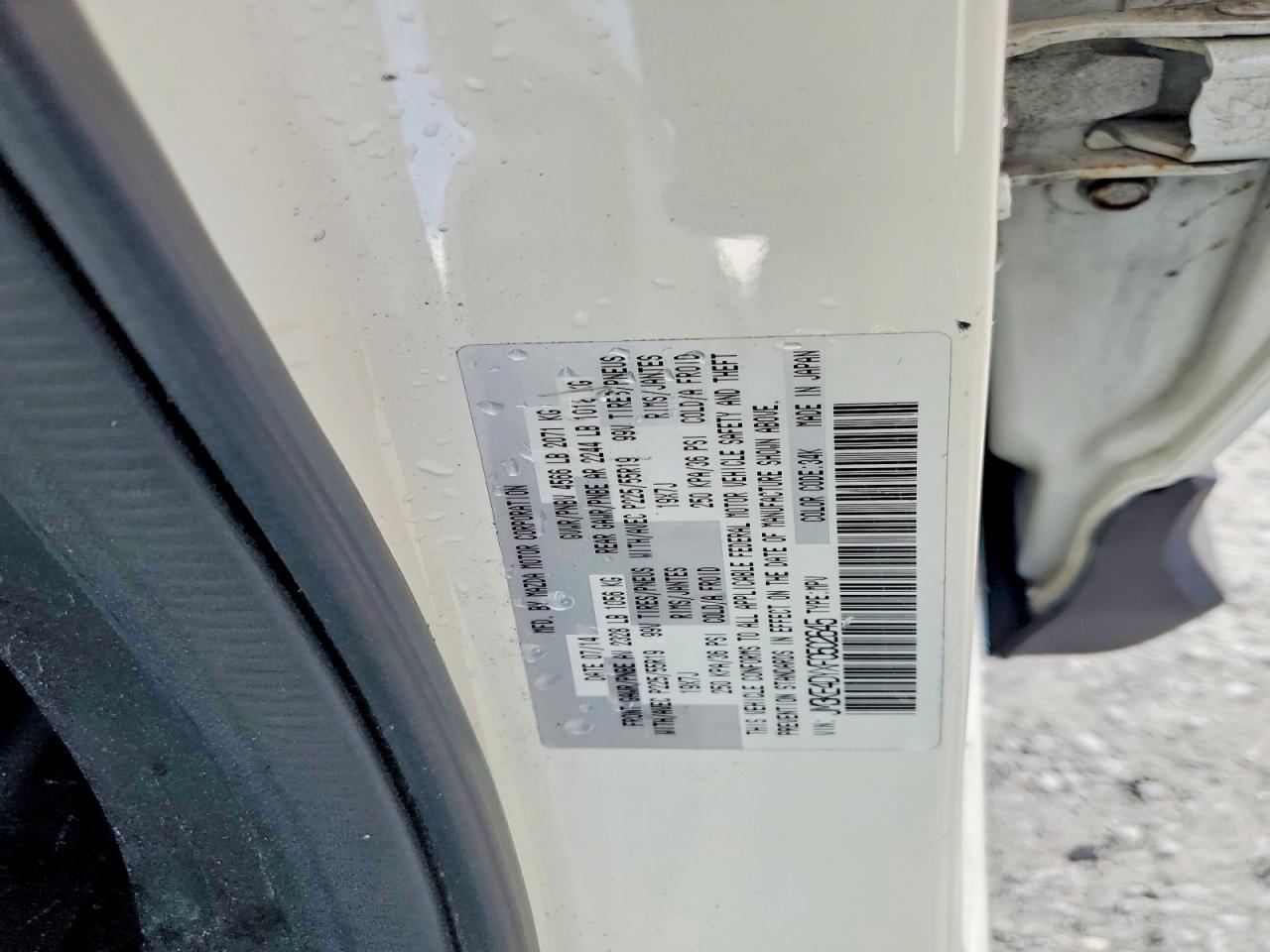 2015 Mazda Cx-5 Gt White vin: JM3KE4DYXF0502645