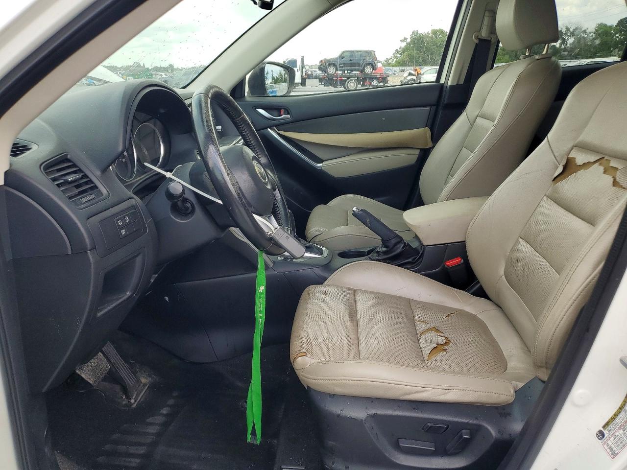 2015 Mazda Cx-5 Gt White vin: JM3KE4DYXF0502645