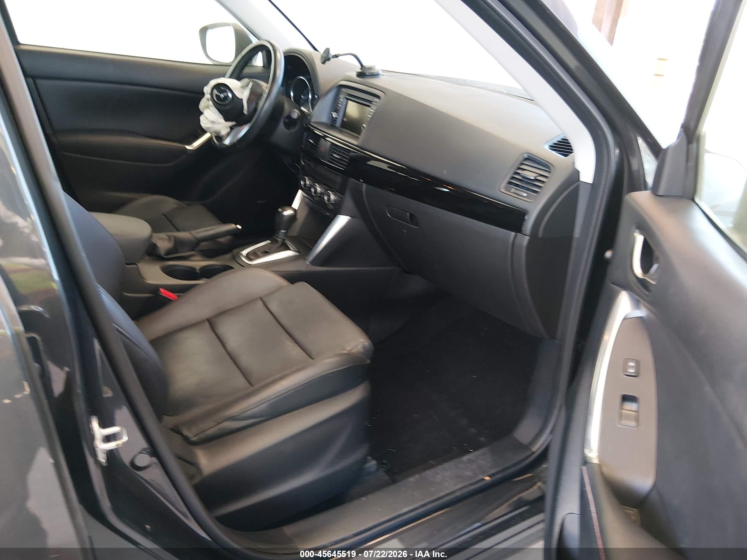 2015 Mazda Cx-5 Grand Touring Blue vin: JM3KE4DYXF0541512