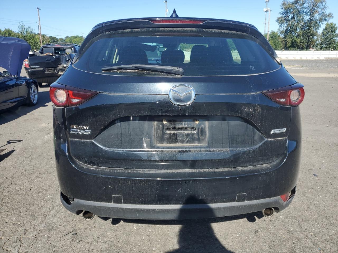 2017 Mazda Cx-5 Sport Black vin: JM3KFABL6H0109358