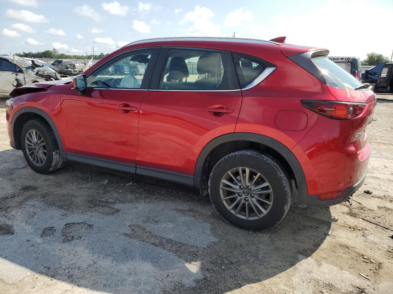 2017 Mazda Cx-5 Sport Red vin: JM3KFABL7H0143244