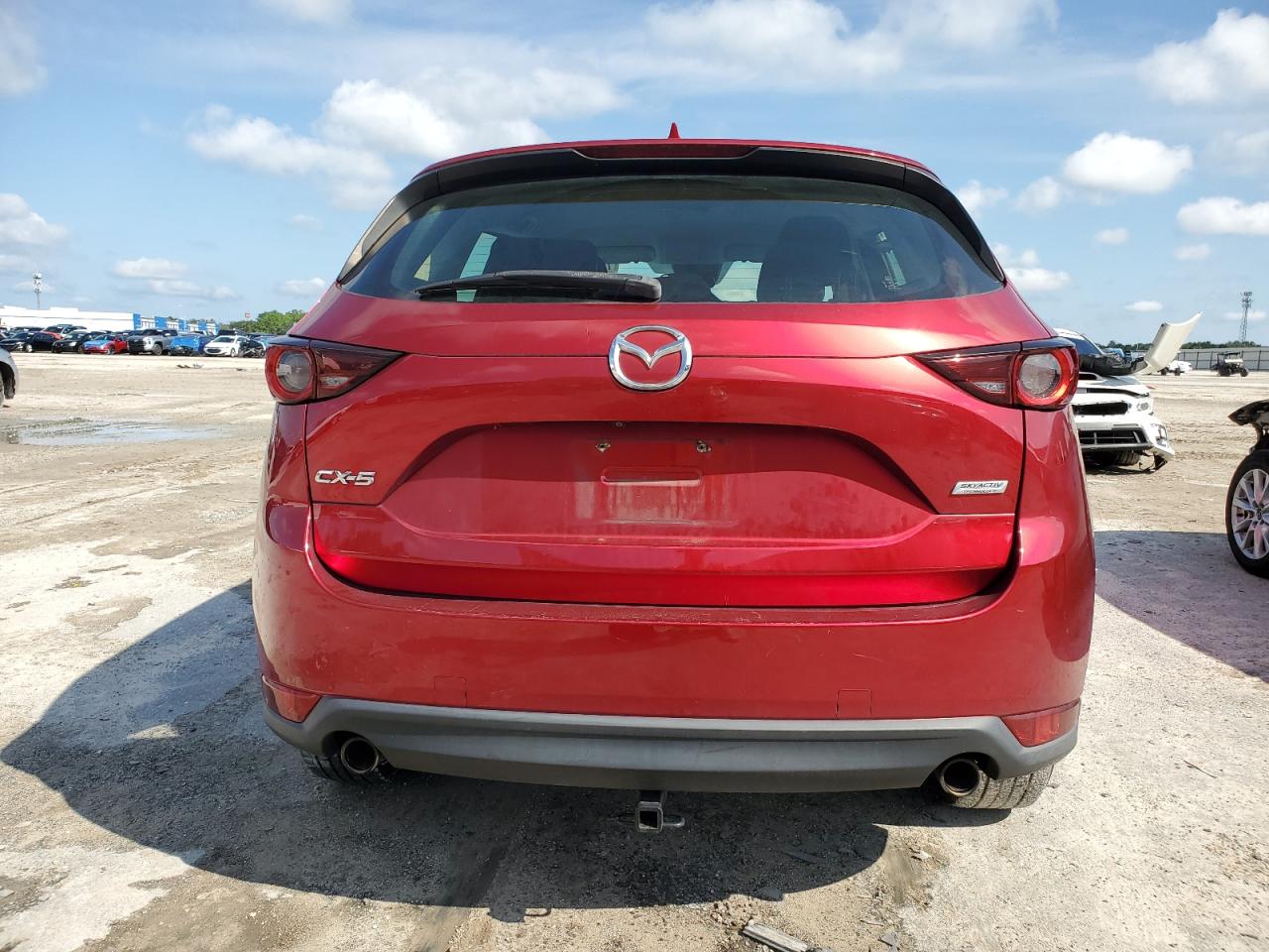 2017 Mazda Cx-5 Sport Red vin: JM3KFABL7H0143244