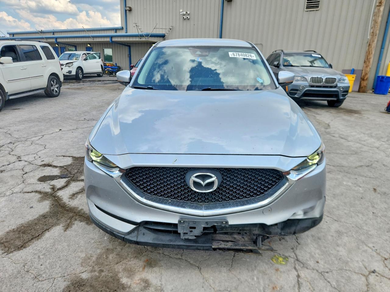 2017 Mazda Cx-5 Sport Серебряный vin: JM3KFABL9H0222382