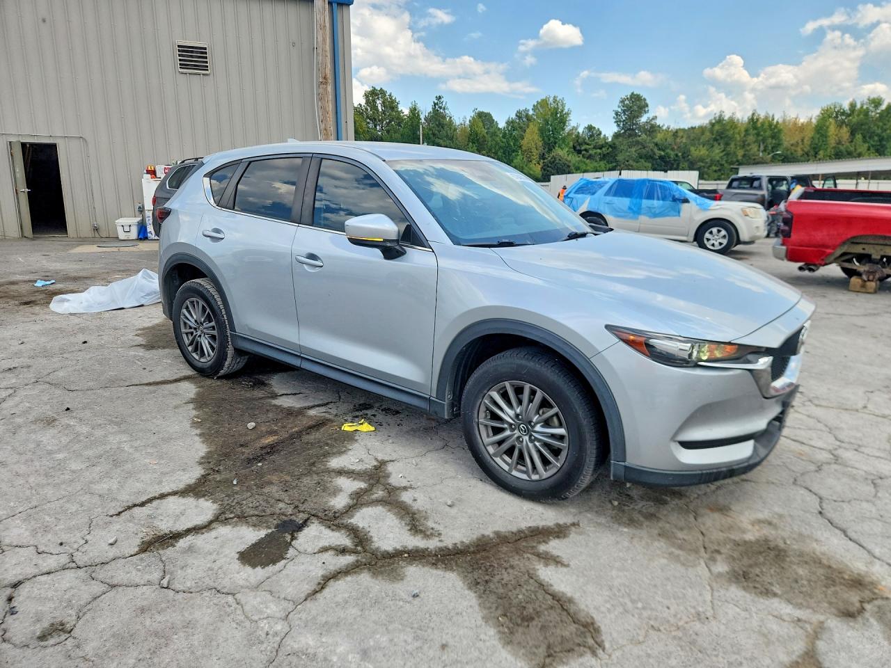 2017 Mazda Cx-5 Sport Серебряный vin: JM3KFABL9H0222382