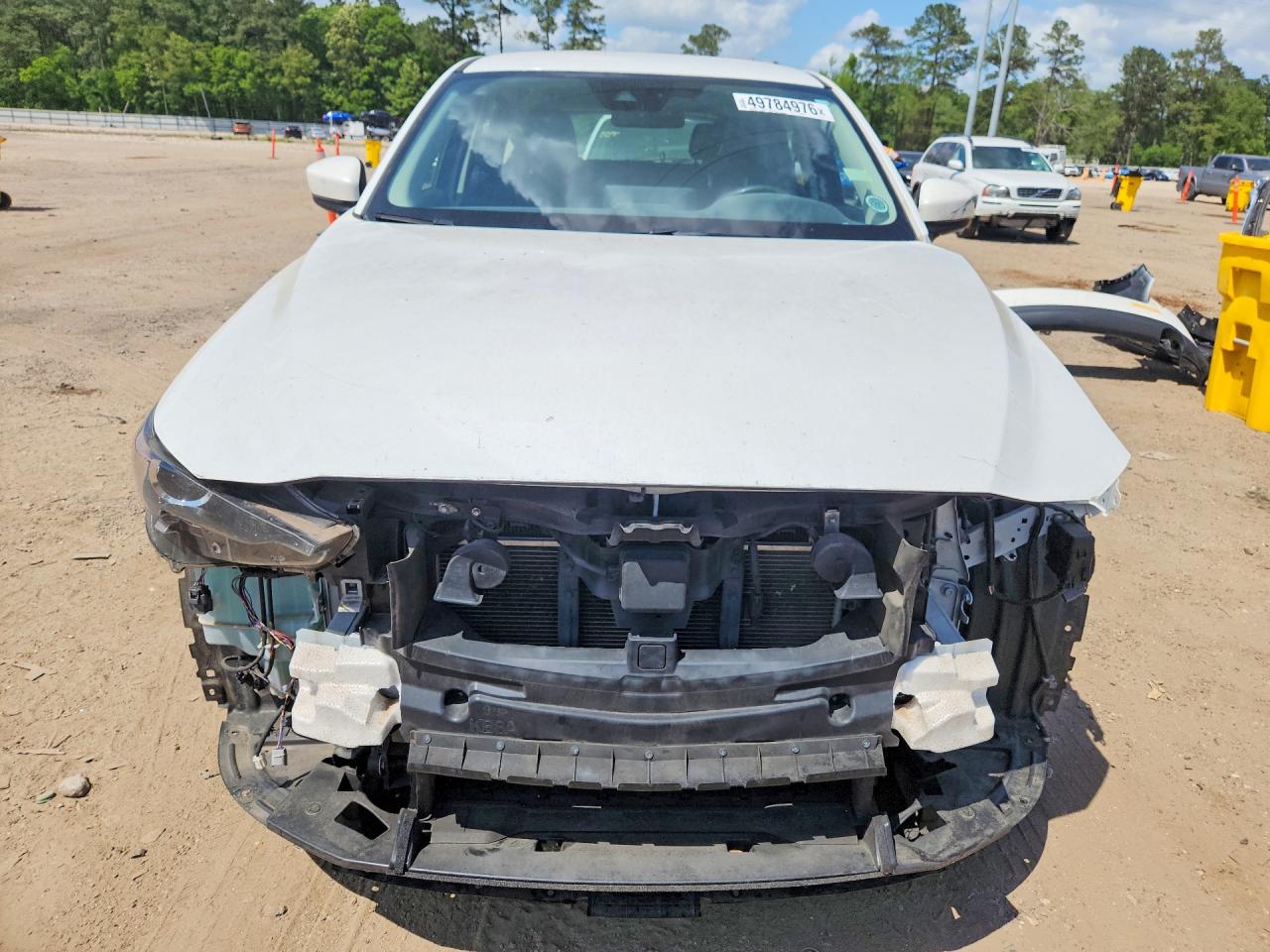 2021 Mazda Cx-5 Sport White vin: JM3KFABM1M0332331