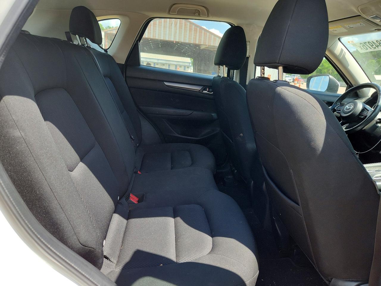 2021 Mazda Cx-5 Sport White vin: JM3KFABM1M0332331