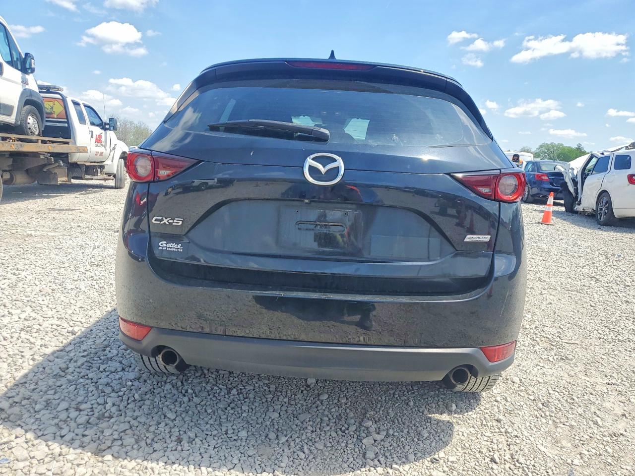 2018 Mazda Cx-5 Sport Blue vin: JM3KFABM3J0318748