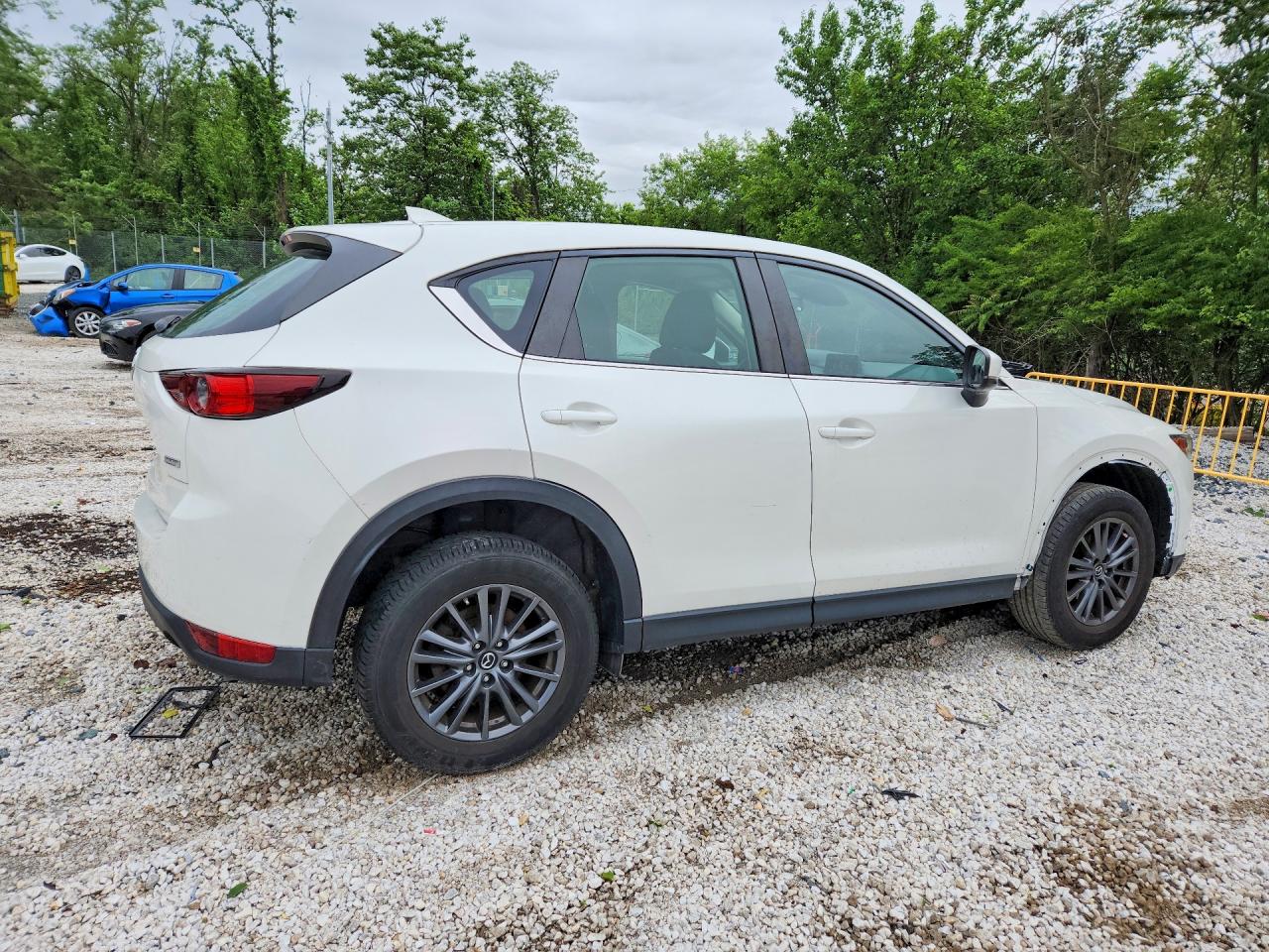 2019 Mazda Cx-5 Sport Белый vin: JM3KFABM3K0673503