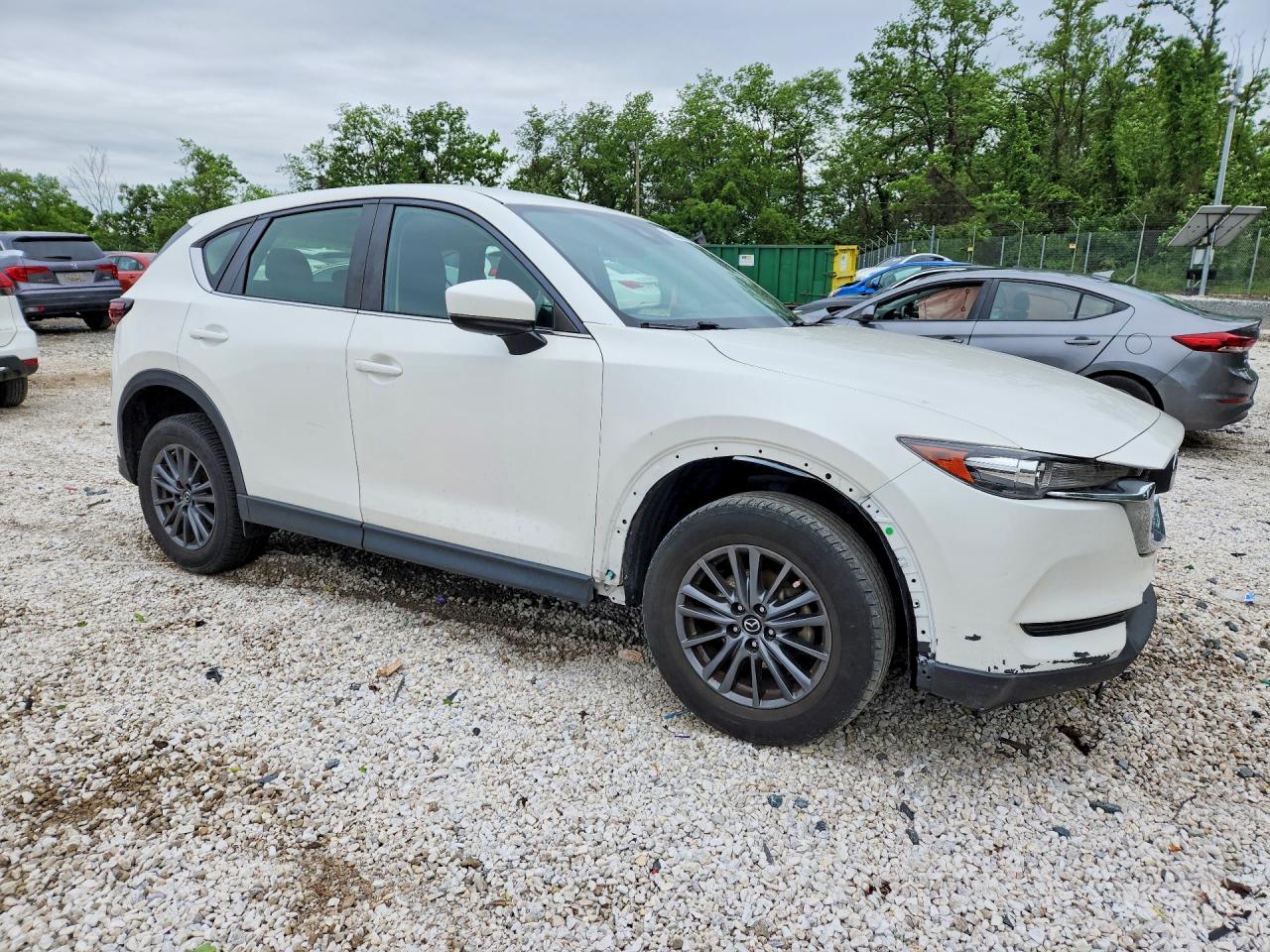 2019 Mazda Cx-5 Sport Белый vin: JM3KFABM3K0673503