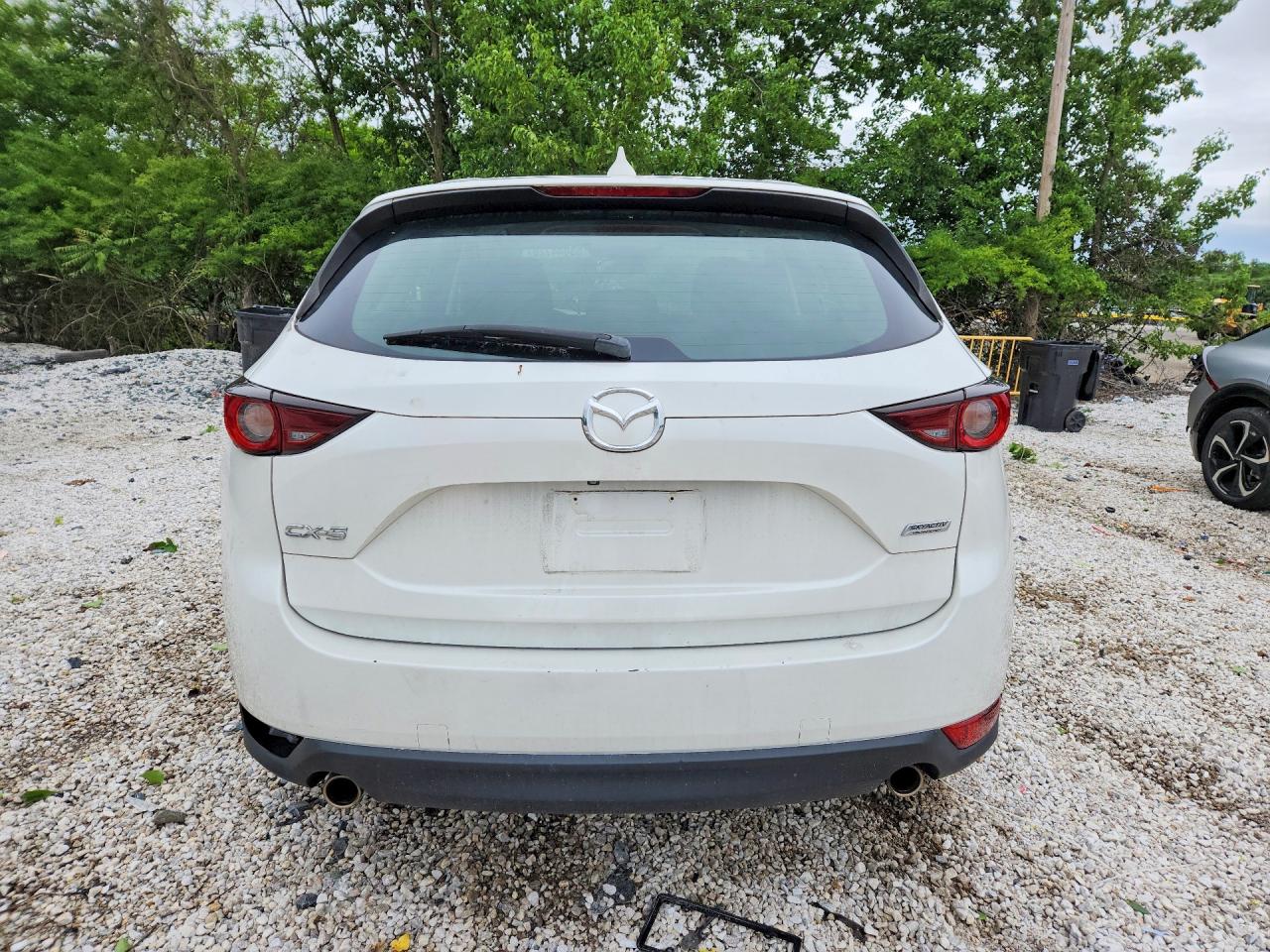 2019 Mazda Cx-5 Sport Белый vin: JM3KFABM3K0673503