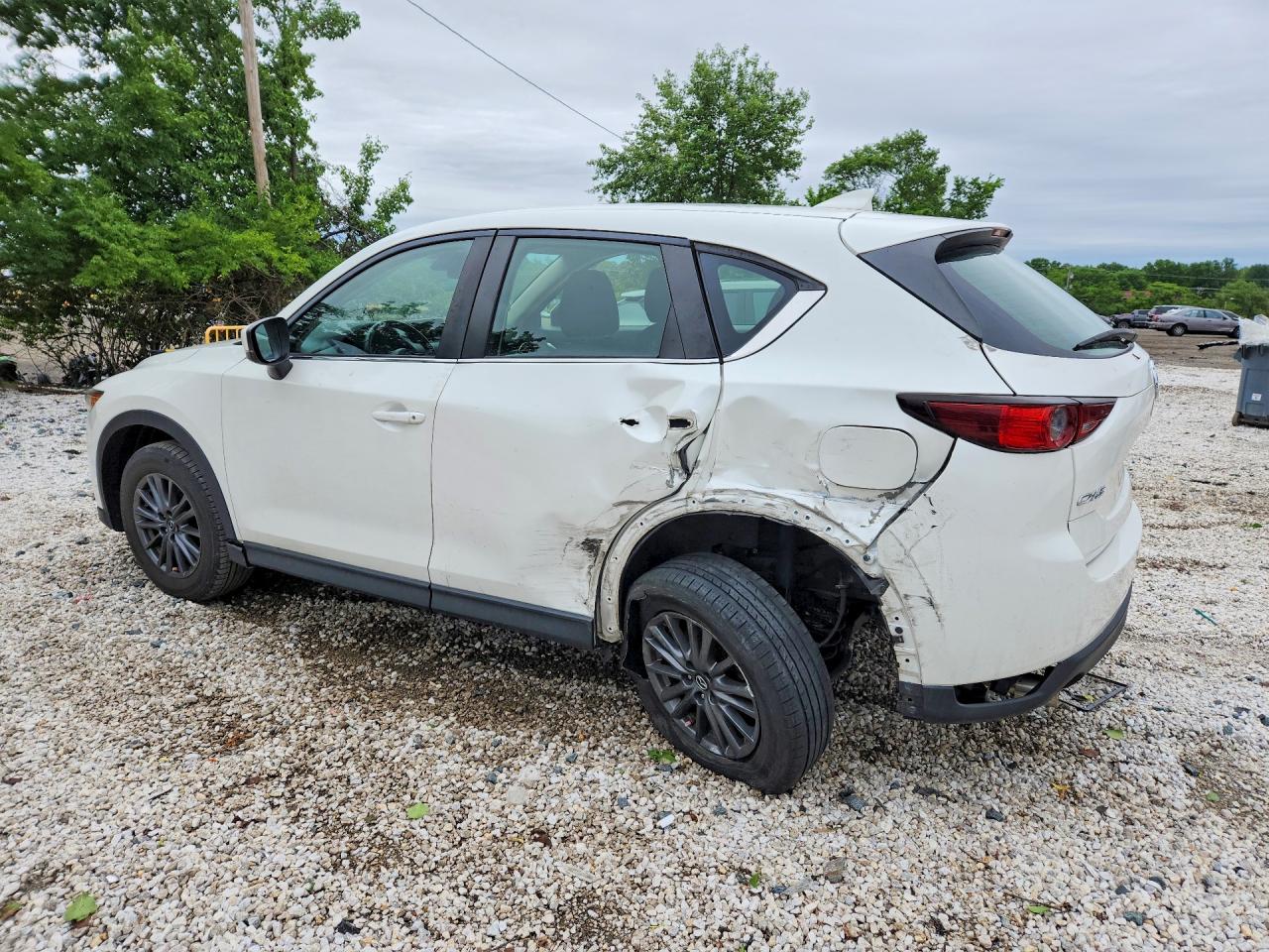 2019 Mazda Cx-5 Sport Белый vin: JM3KFABM3K0673503