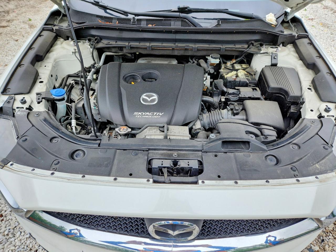 2019 Mazda Cx-5 Sport Белый vin: JM3KFABM3K0673503