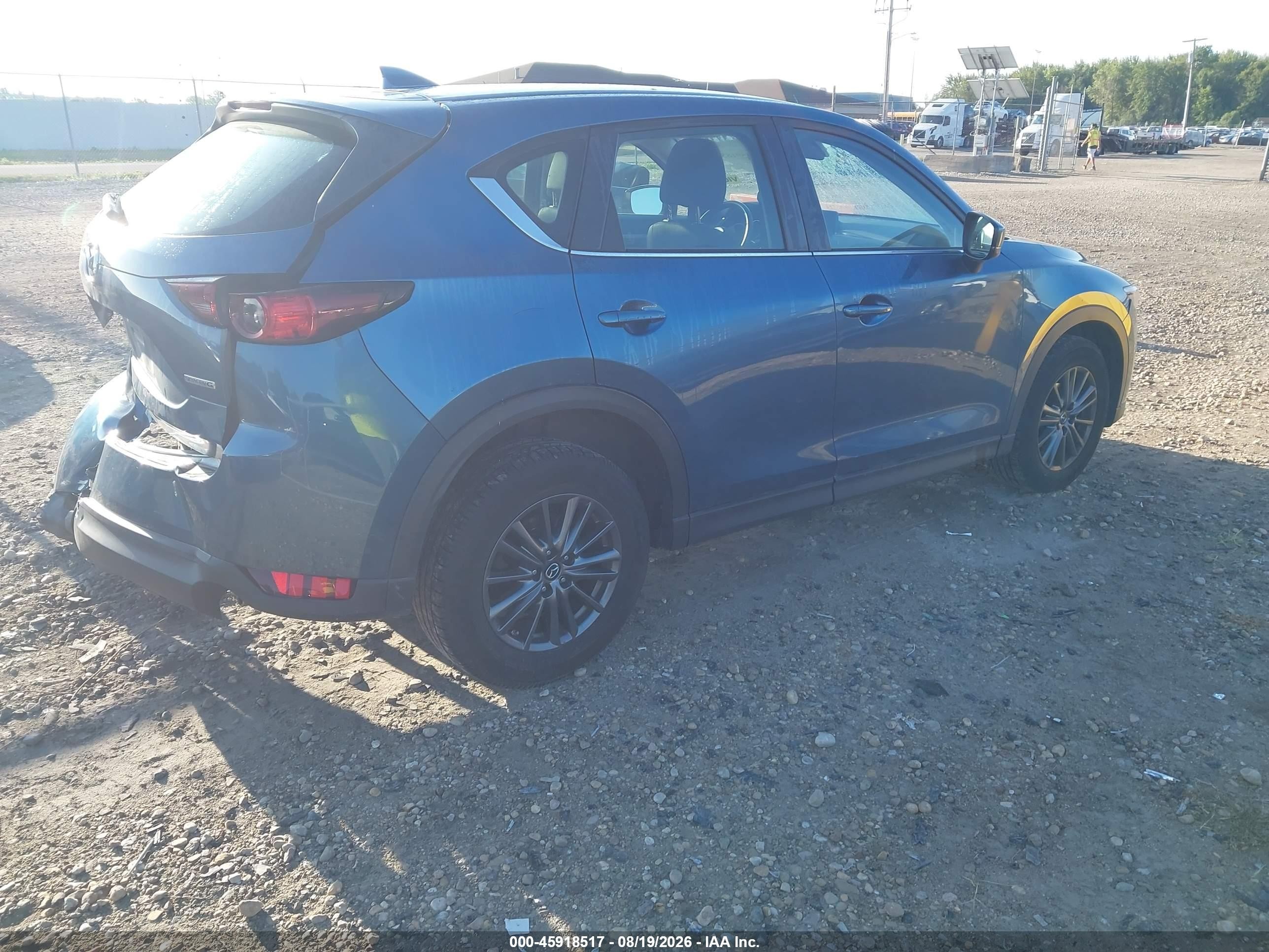 2020 Mazda Cx-5 Sport Синий vin: JM3KFABM3L1775556