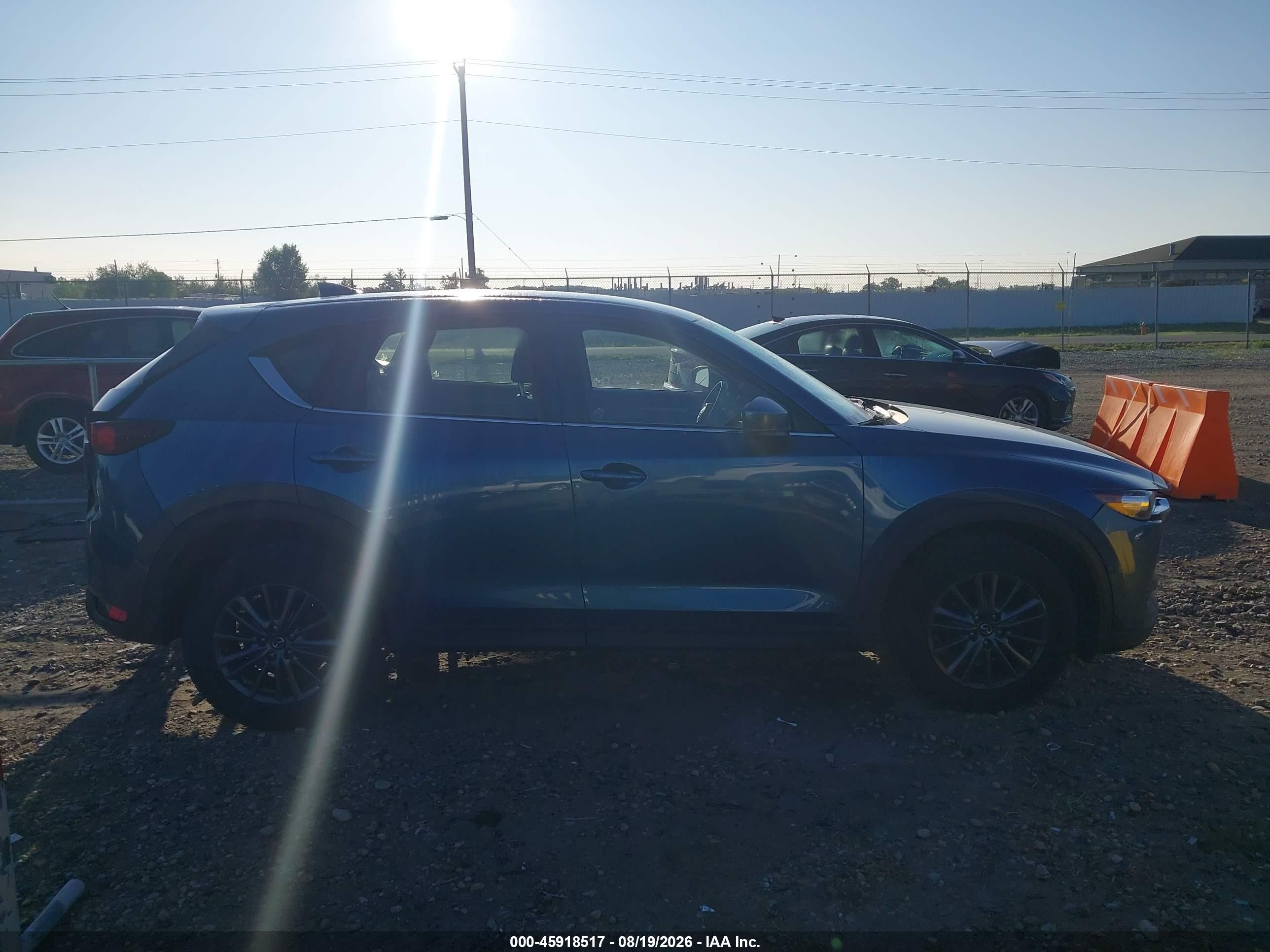 2020 Mazda Cx-5 Sport Синий vin: JM3KFABM3L1775556