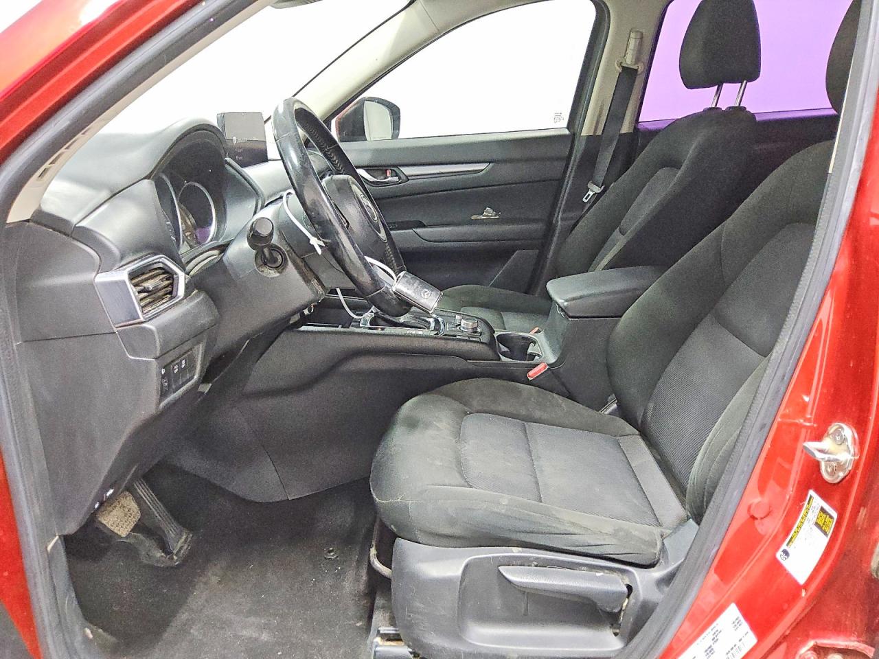 2021 Mazda Cx-5 Sport Burgundy vin: JM3KFABM3M0318401