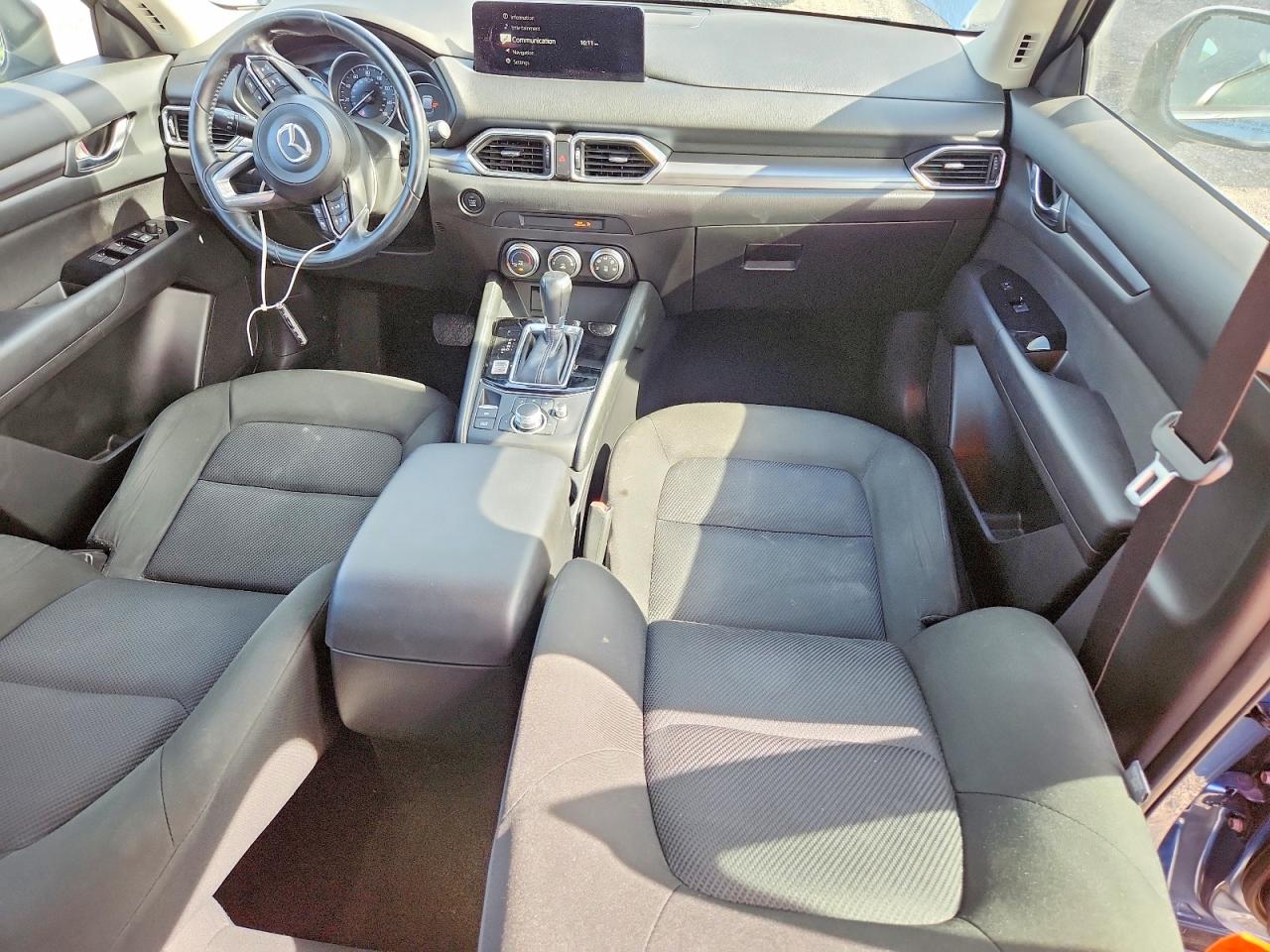 2021 Mazda Cx-5 Sport Blue vin: JM3KFABM9M1305033