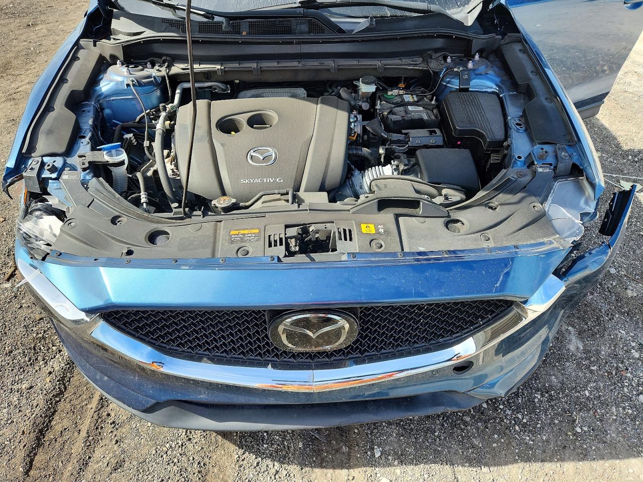 2021 Mazda Cx-5 Sport Blue vin: JM3KFABM9M1305033
