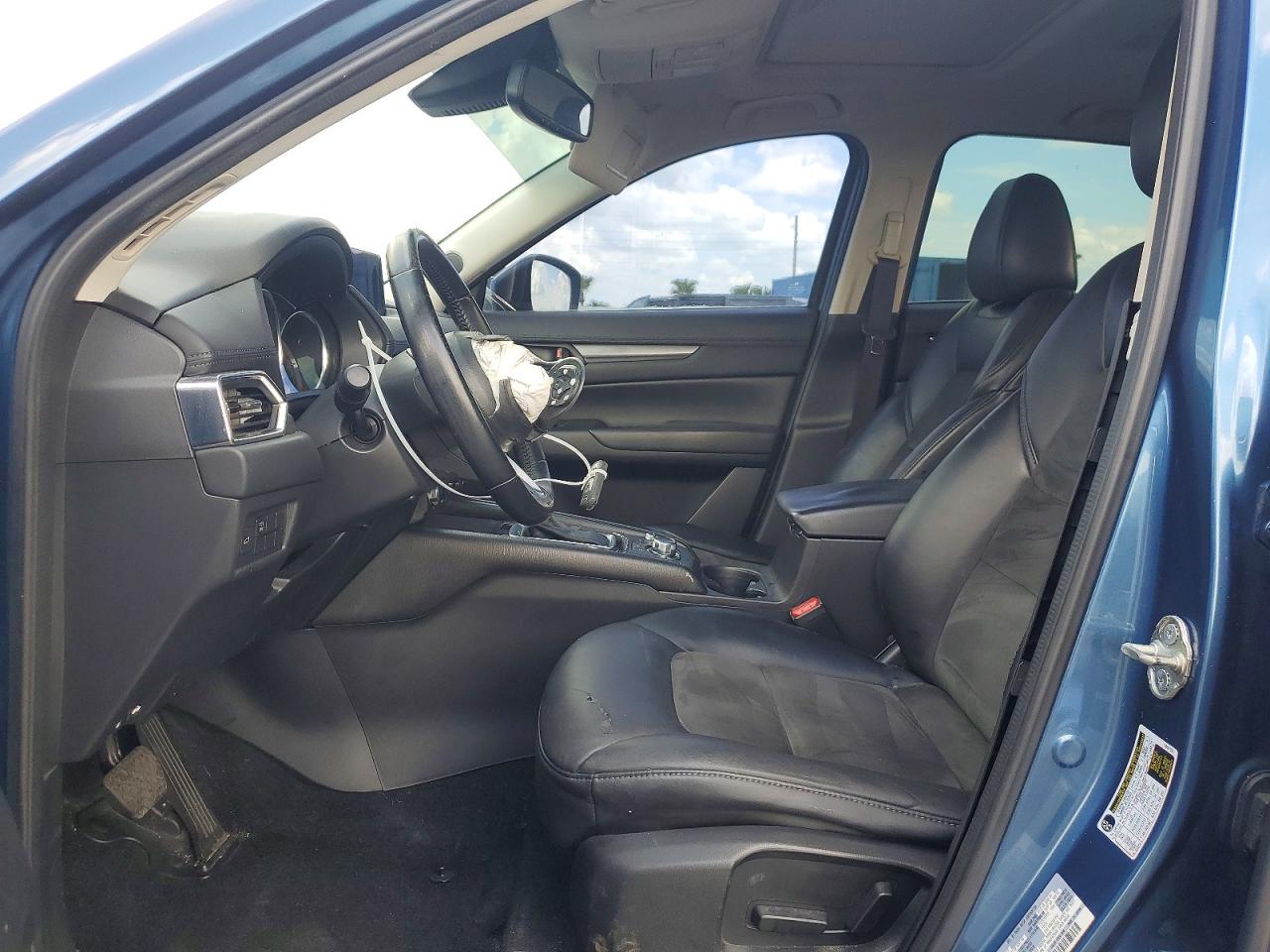 2017 Mazda Cx-5 Touring Blue vin: JM3KFACL4H0104738