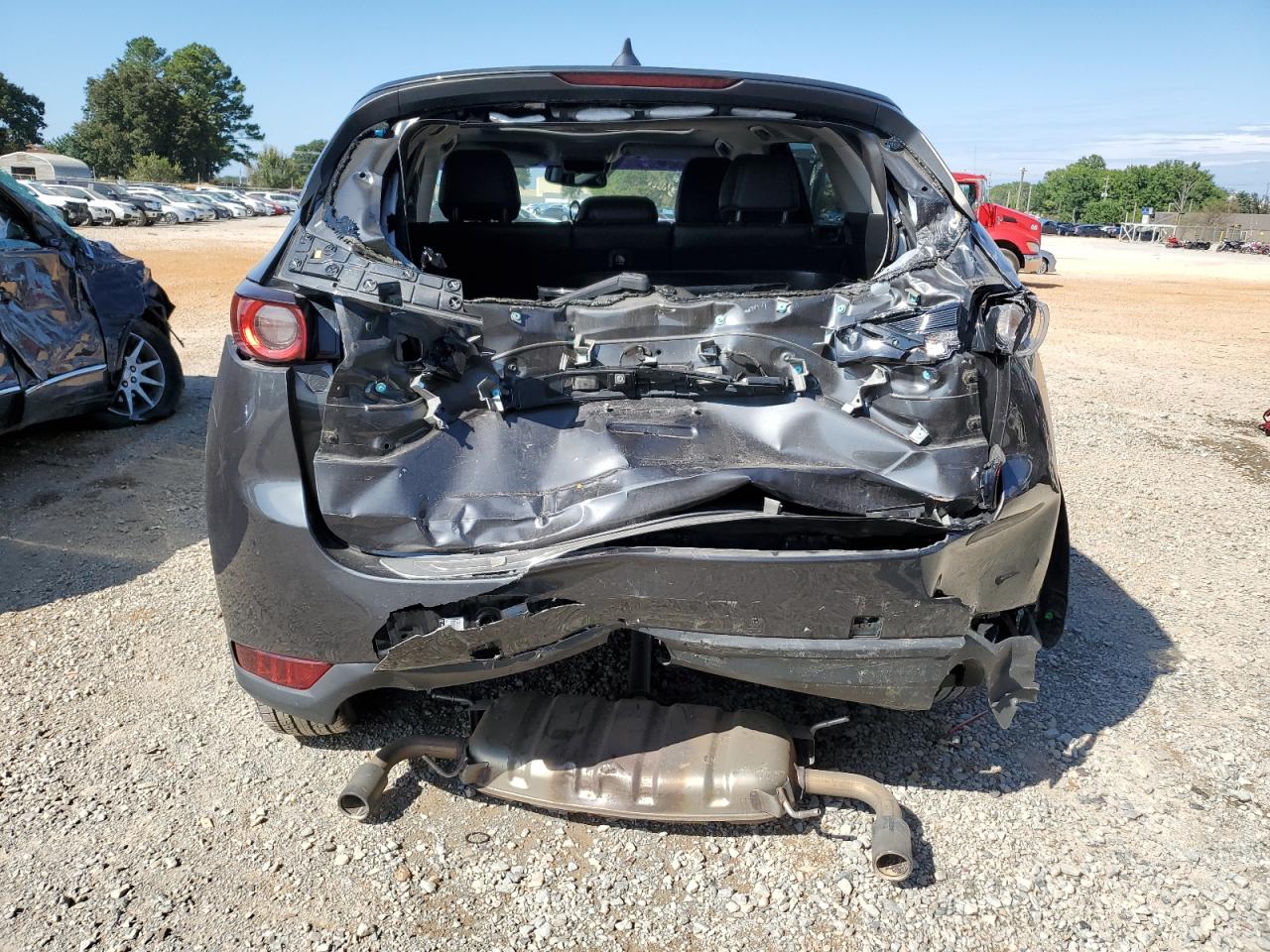 2017 Mazda Cx-5 Touring Серый vin: JM3KFACL7H0187324