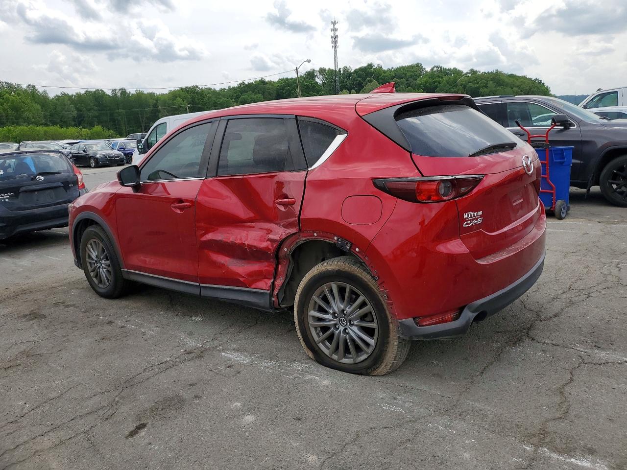 2017 Mazda Cx-5 Touring Red vin: JM3KFACL8H0137614