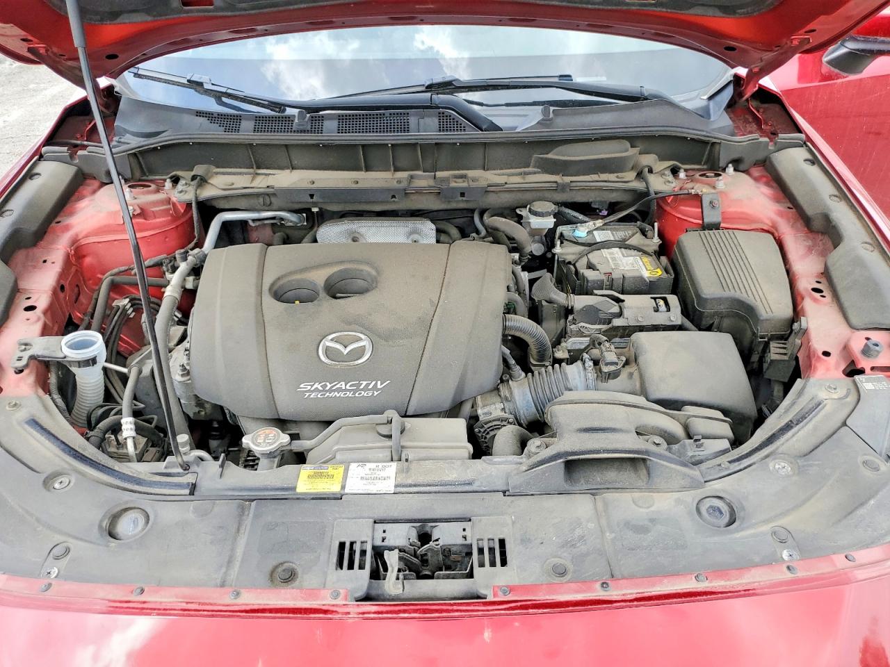 2017 Mazda Cx-5 Touring Red vin: JM3KFACL8H0137614