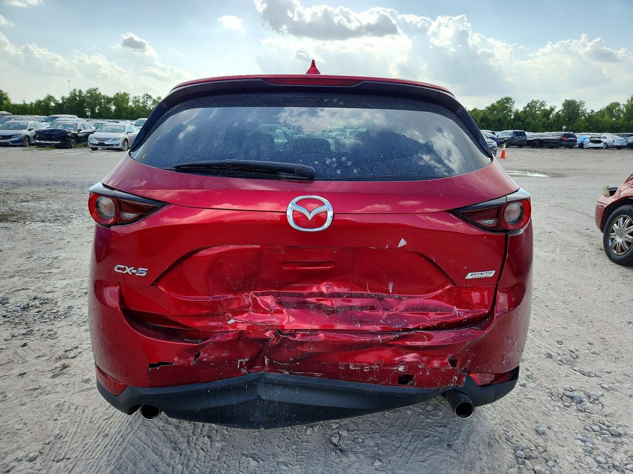 2017 Mazda Cx-5 Touring Red vin: JM3KFACL9H0195781