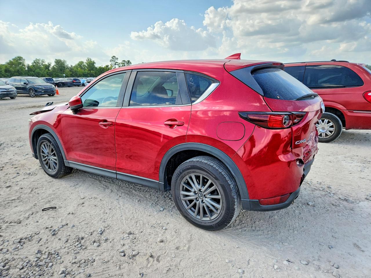 2017 Mazda Cx-5 Touring Red vin: JM3KFACL9H0195781