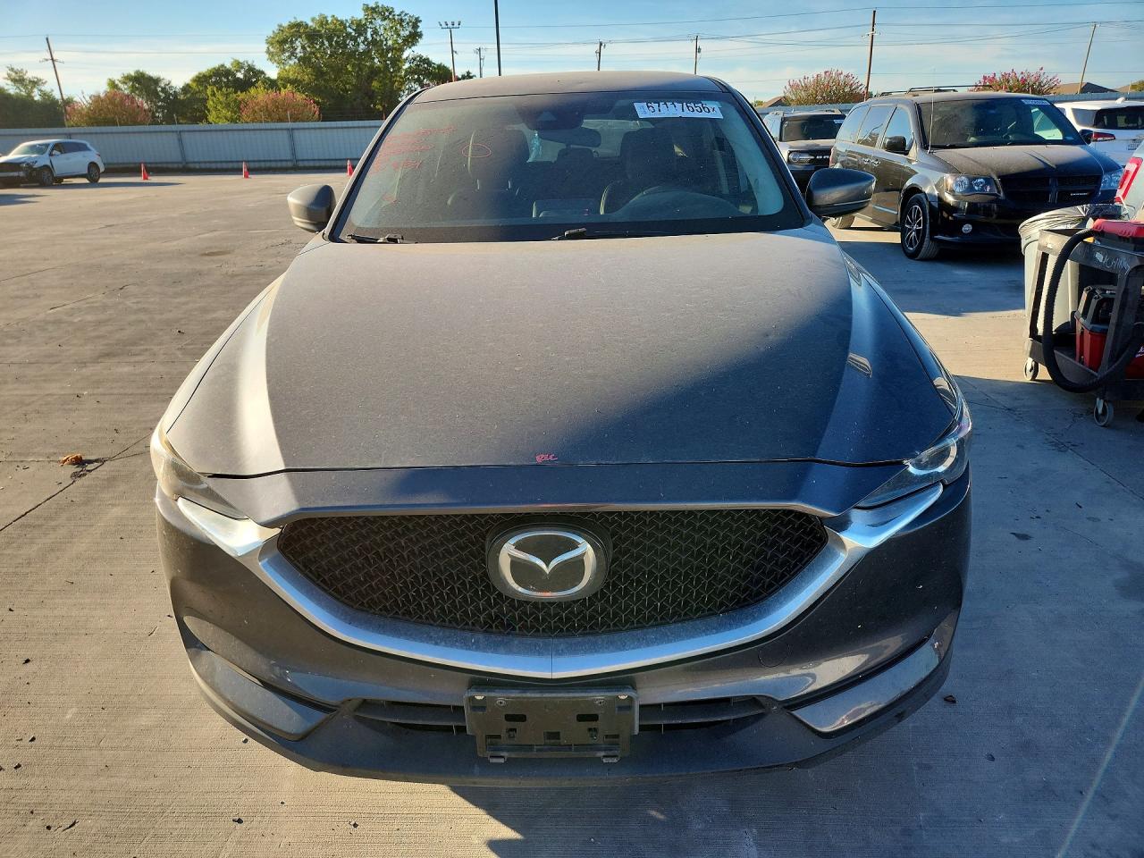 2018 Mazda Cx-5 Touring Gray vin: JM3KFACM0J1329604