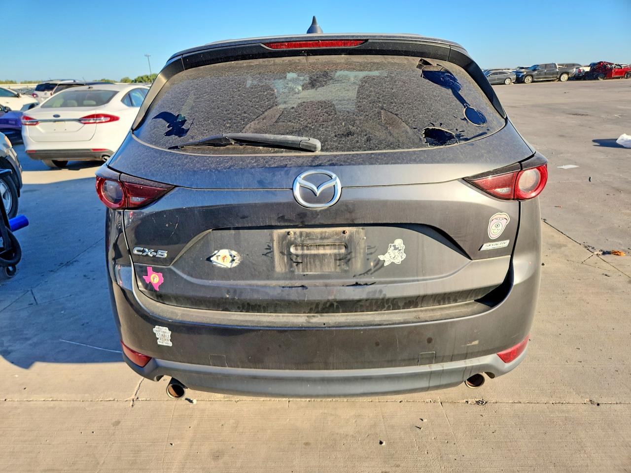 2018 Mazda Cx-5 Touring Gray vin: JM3KFACM0J1329604