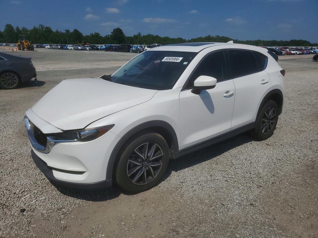 2018 Mazda Cx-5 Touring Белый vin: JM3KFACM1J0407569