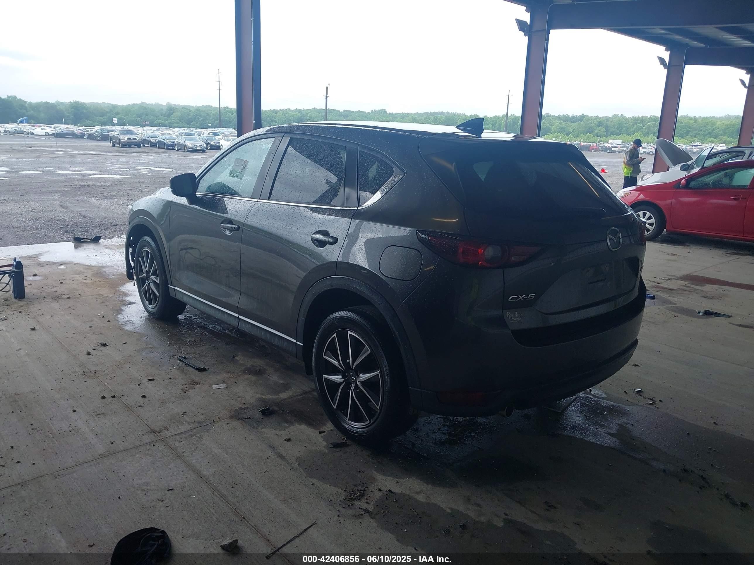 2018 Mazda Cx-5 Touring Серый vin: JM3KFACM1J1461495