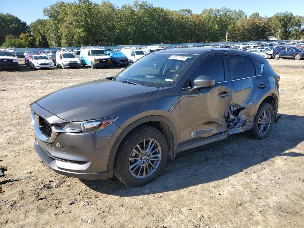 2019 Mazda Cx-5 Touring Charcoal vin: JM3KFACM1K0624458