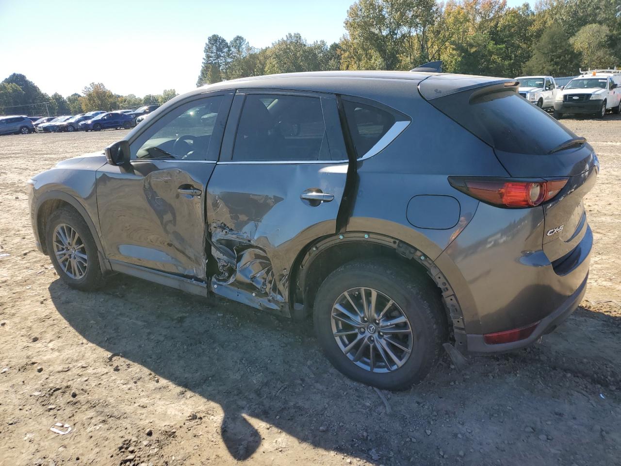 2019 Mazda Cx-5 Touring Charcoal vin: JM3KFACM1K0624458