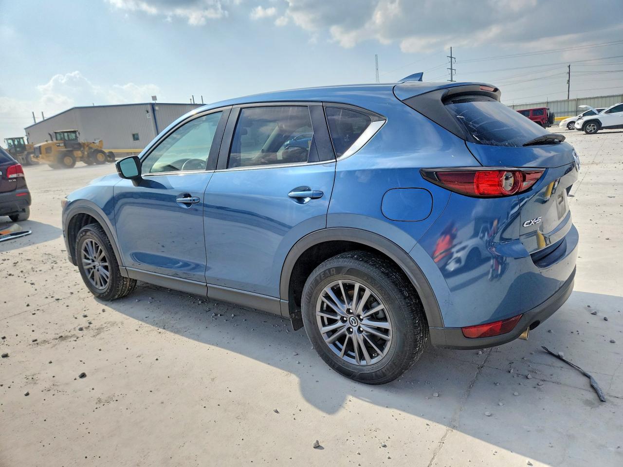 2019 Mazda Cx-5 Touring Blue vin: JM3KFACM1K1576292
