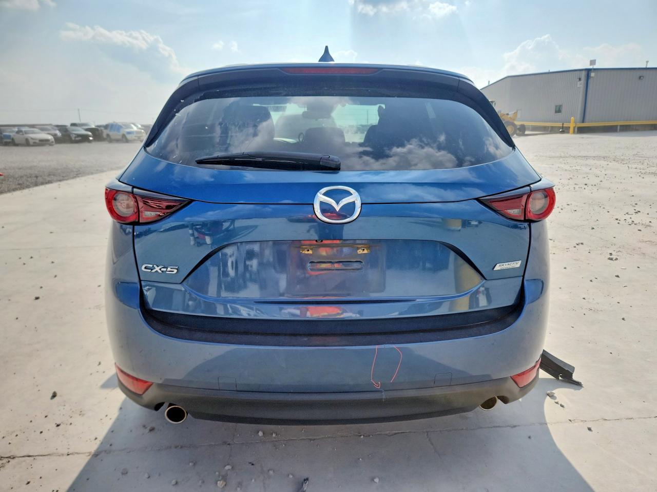 2019 Mazda Cx-5 Touring Blue vin: JM3KFACM1K1576292